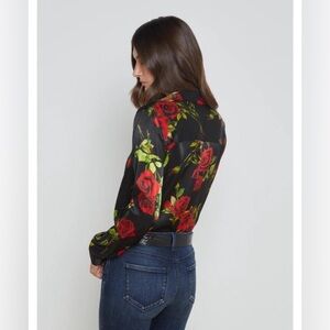 L’agence Tyler Rose Silk Blouse